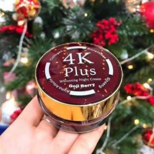 4K Plus whitening Night Cream Goji Berry