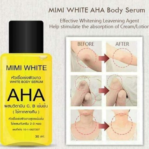 MIMI White Multi Alpha AHA White Body Serum