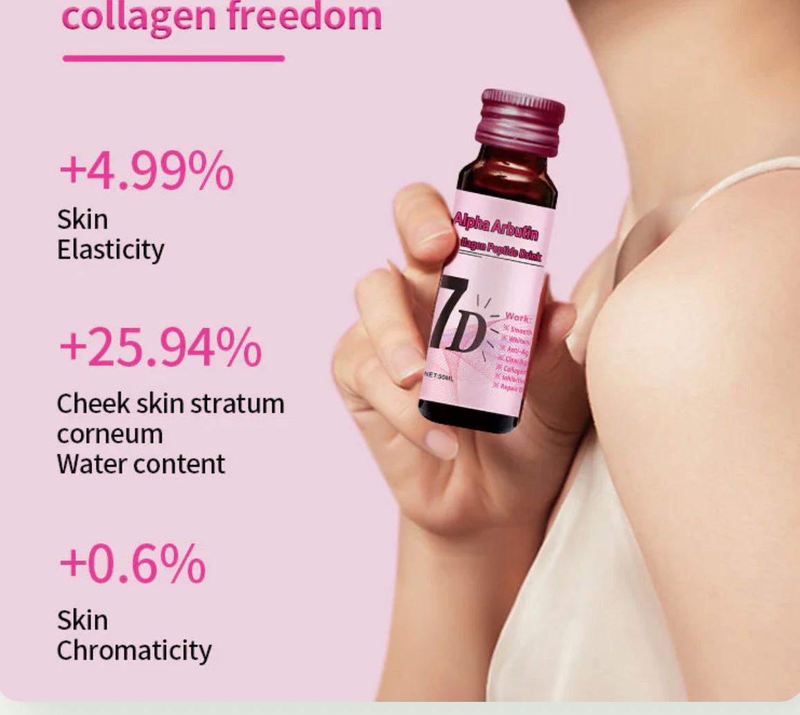 Alpha Arbutin Collagen Peptide 7D 8pcs Dring (one box)
