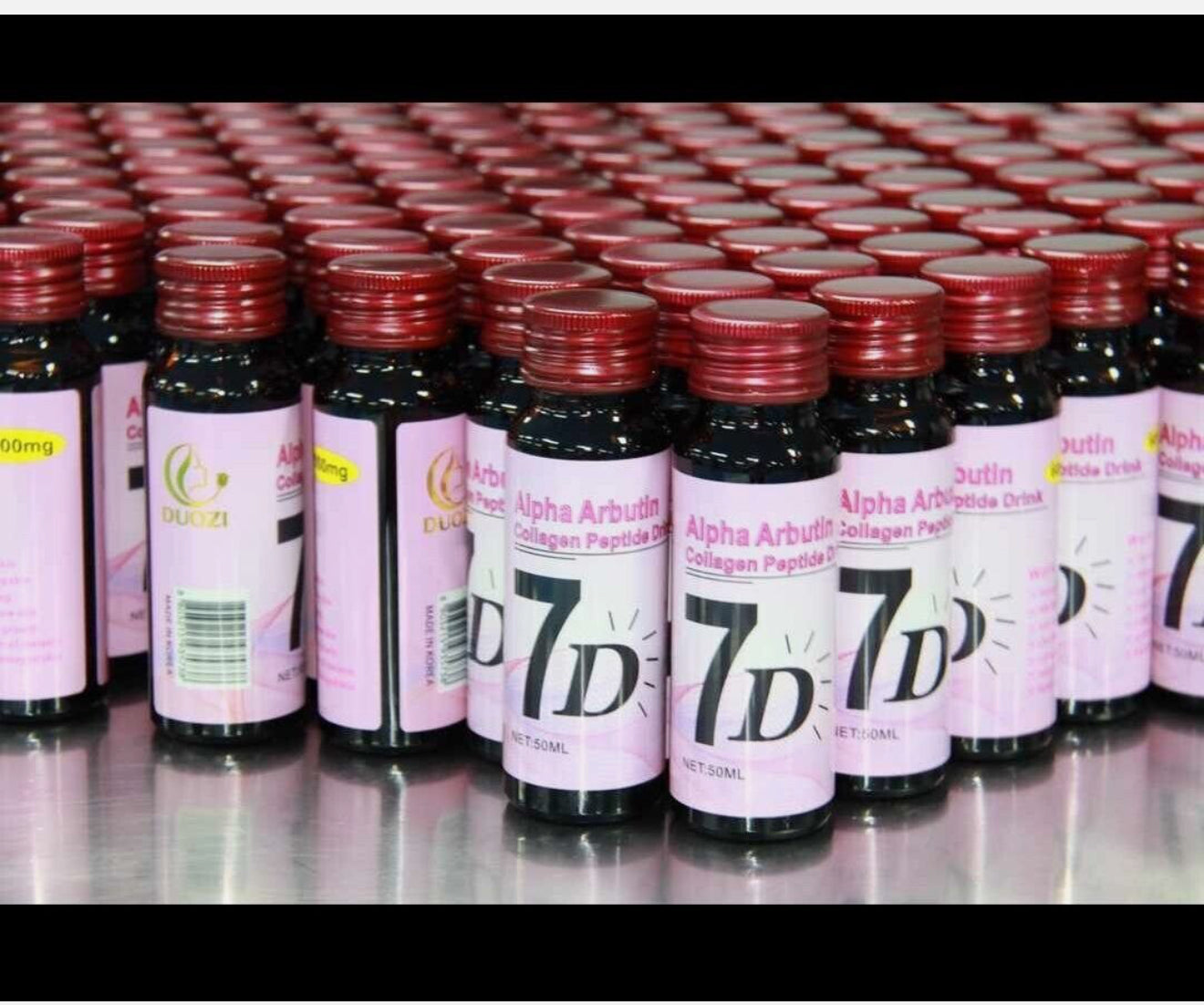 Alpha Arbutin Collagen Peptide 7D 8pcs Dring (one box)