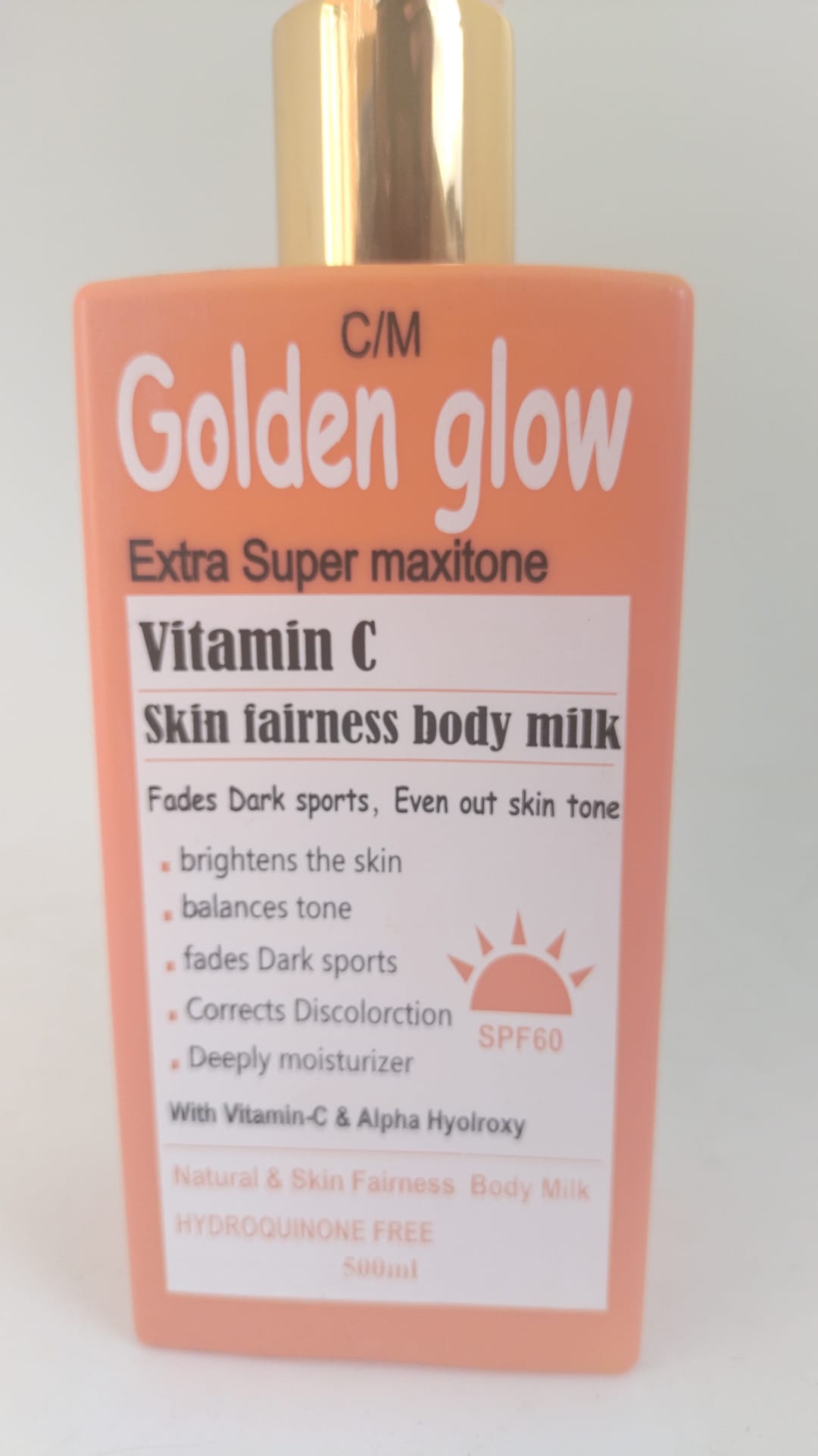 Golden Glow Extra Super Maxitone Vitamin C Body Milk