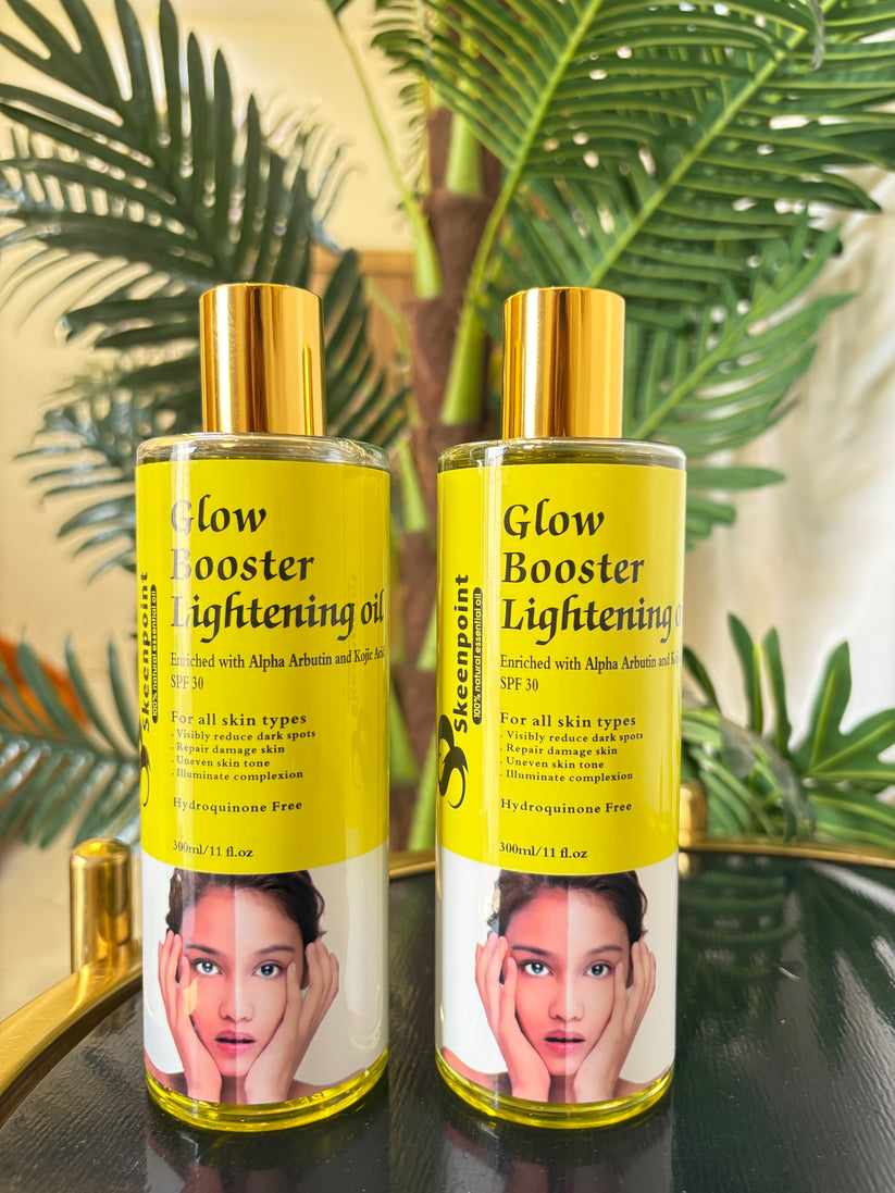 Glow booster oil