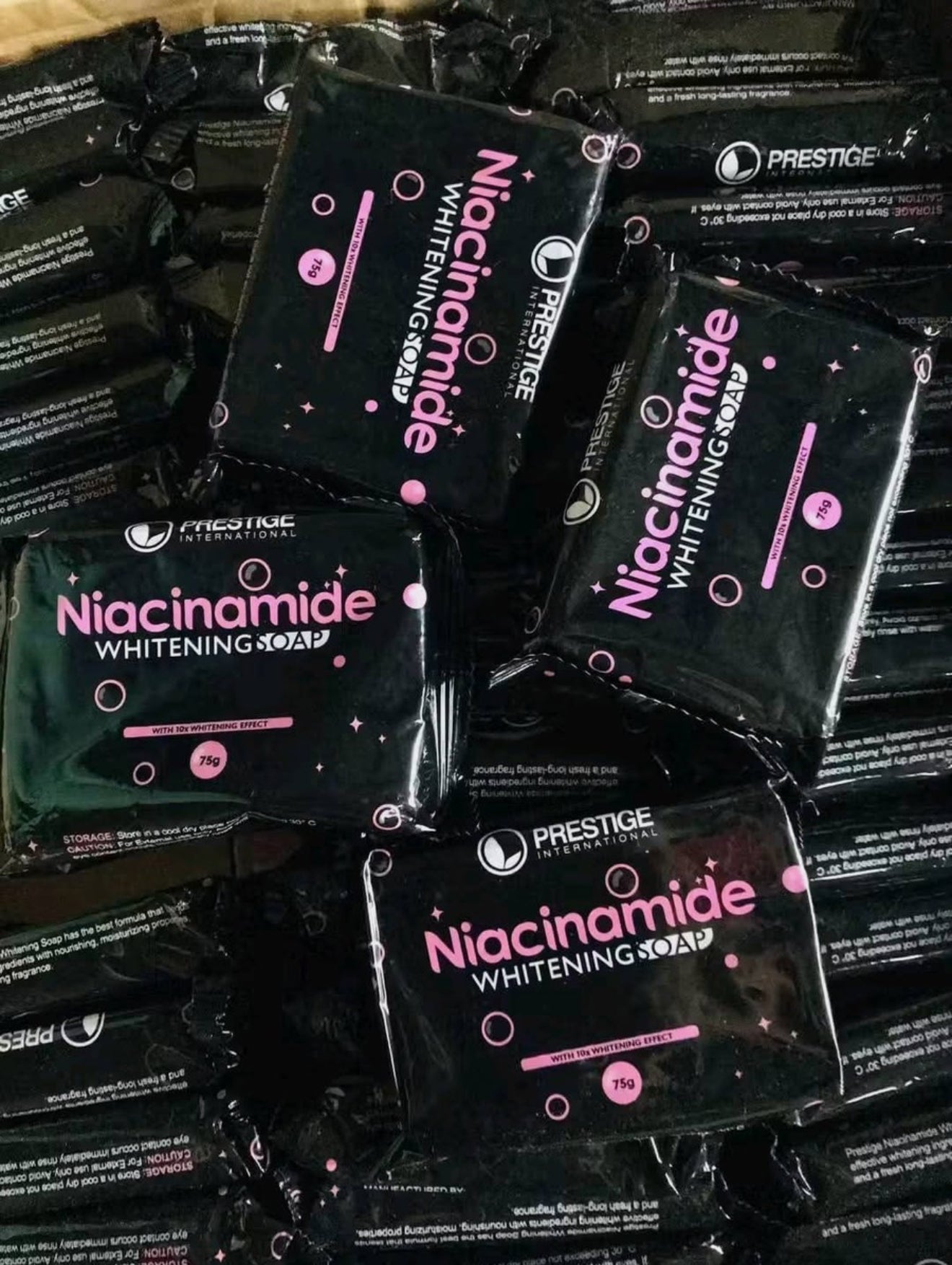 Niacinamide Whitening Soap by Prestige International 75g each