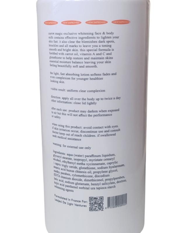 Carrot Magic Exclusive Face And Body Milk