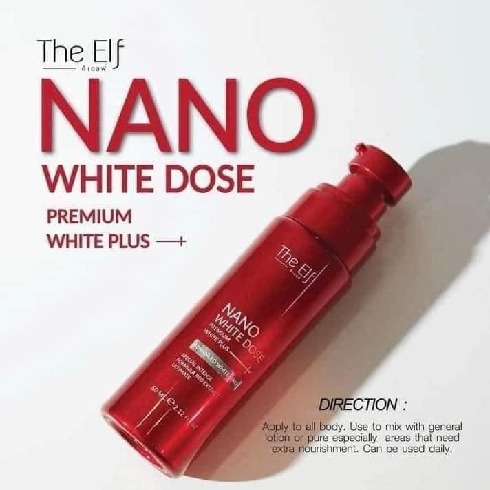 The Elf Nano white dose premium white plus serum 60ml