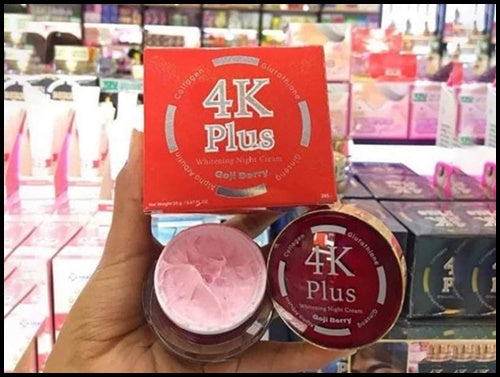 4K Plus whitening Night Cream Goji Berry